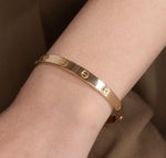 Load image into Gallery viewer, Kai - 18k Gold Plated Love Inspired Bangle
