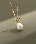 Load image into Gallery viewer, Niki - 18k Gold Vermeil &amp; Freshwater Pearl Necklace
