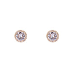 Load image into Gallery viewer, Shelina - Flawless 10mm sparkling Cubic Zirconia Gold Studs - Simple and Showstopping - New for 2024
