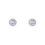 Load image into Gallery viewer, Shelina - Flawless  10mm sparkling Cubic Zirconia silver studs. Simple and showstopping - New for 2024
