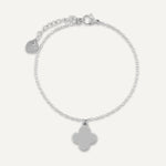 Load image into Gallery viewer, Anoli - Silver Clover Charm Bracelet - New for 2024
