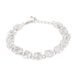 Load image into Gallery viewer, Nikita - Stunning Swarovski Crystal Clear Bracelet - 18k White Gold Vermeil - New for 2024
