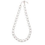 Load image into Gallery viewer, Kai - Swarovski Clear Choker Necklace - 18k white gold vermeil - New for 2024
