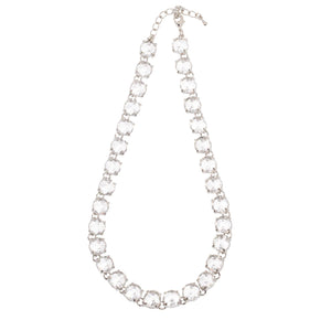 Kai - Swarovski Clear Choker Necklace - 18k white gold vermeil - New for 2024