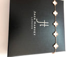 Load image into Gallery viewer, Trish - 18K Gold Plated Clover Bracelet With Mother of Pearl Detail
