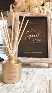 The Secret Garden by Nisha Parmar - FESTIVE GOLD LIMITED EDITION LUXURY REED DIFFUSER 200ml