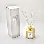 Load image into Gallery viewer, RESPLENDENT OUD GOLD LIMITED EDITION - 200ml GOLD REED DIFFUSER

