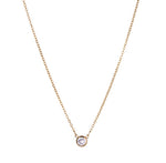 Load image into Gallery viewer, Bansri - Sparkling Swarovski Dainty Crystal Pendant Necklace - 18k Gold Vermeil
