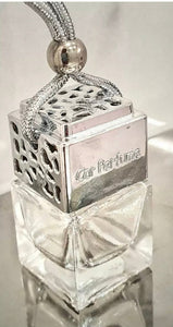 KNIGHTSBRIDGE SILVER DESIGNER CAR DIFFUSER 8ml - BRAND NEW PRODUCT LIMITED EDITION