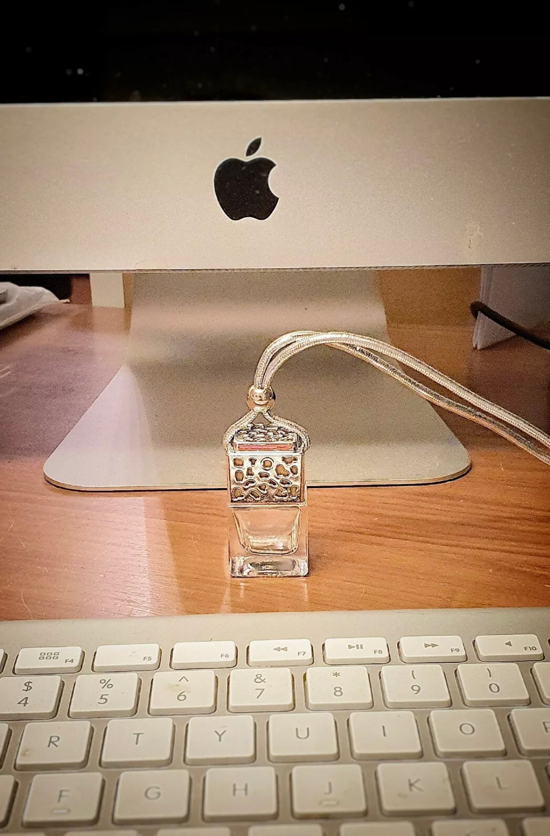 KNIGHTSBRIDGE SILVER DESIGNER CAR DIFFUSER 8ml - BRAND NEW PRODUCT LIMITED EDITION
